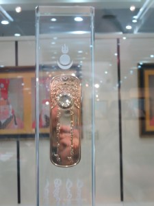 An ancient Mongolian diplomatic passport.