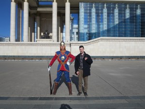 Me and my new friend!