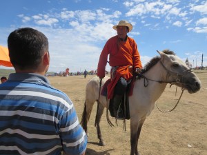 "Could you tell me when the race ends?" "It ended two hours ago..."