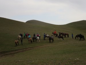 Our group together at the halfway point!