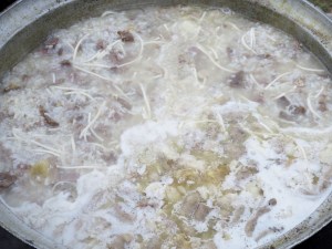 Beef noodle soup. Yum!