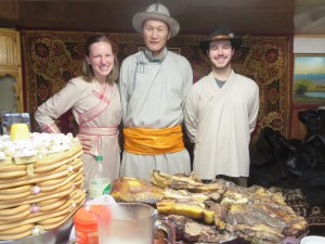 Urnaa's uncle was a champion vodka-pourer...