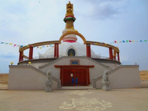 The main stupa houses many intricately carved murals of Buddhist deities.